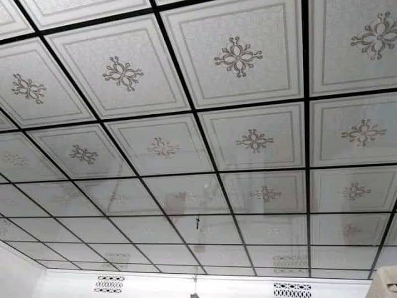 Elegant gypsum ceiling design
