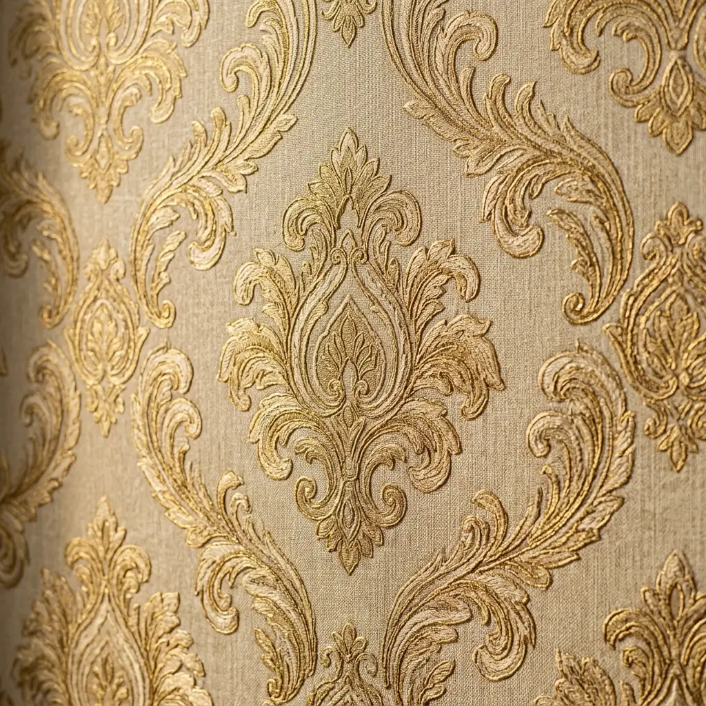 Premium imported fabric wallpaper