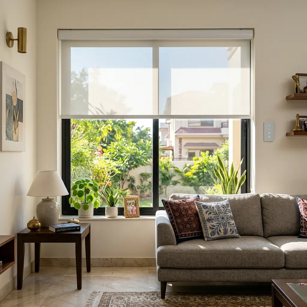 Smart roller blinds - Albarkat Interiors