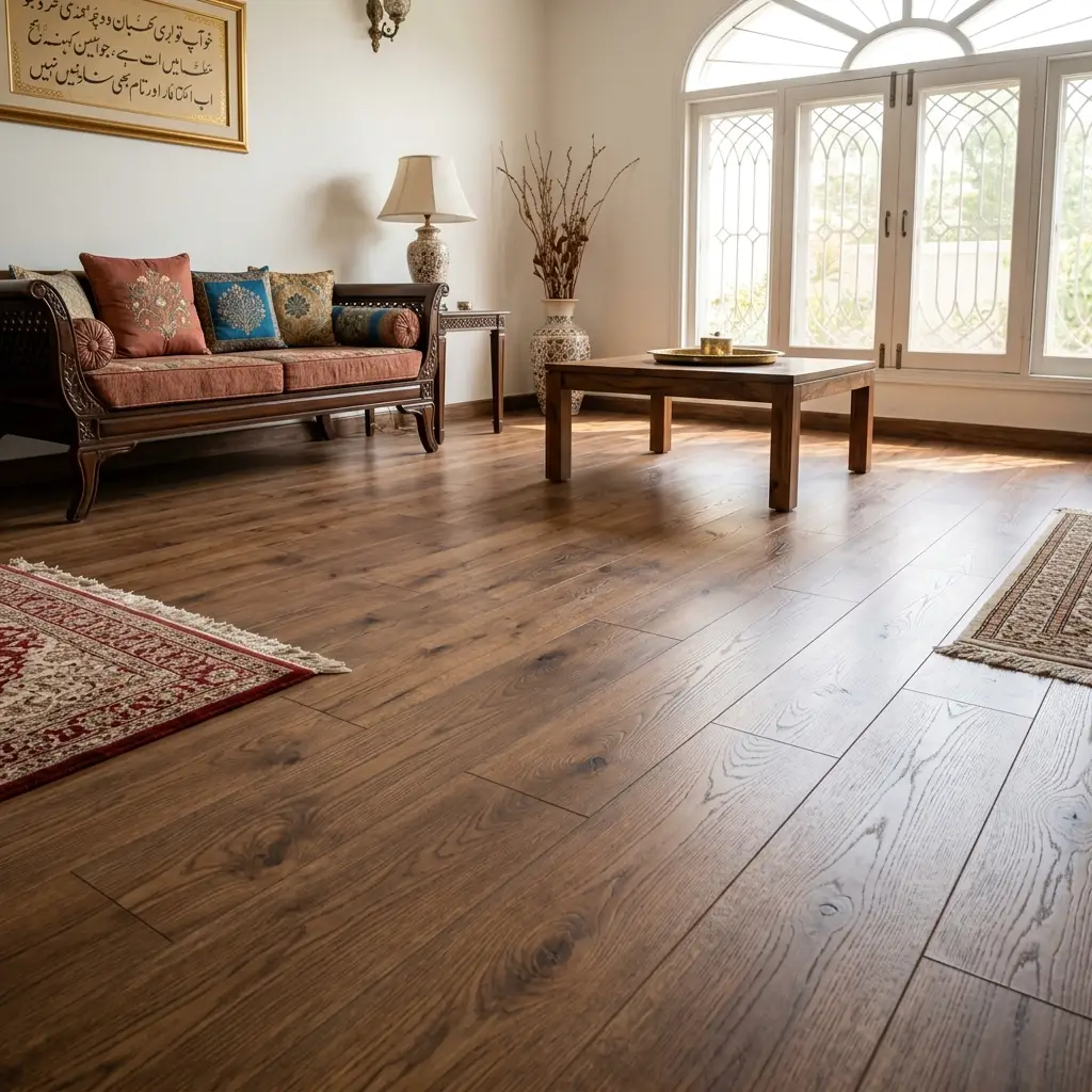 Wooden and vinyl flooring - Albarkat Interiors